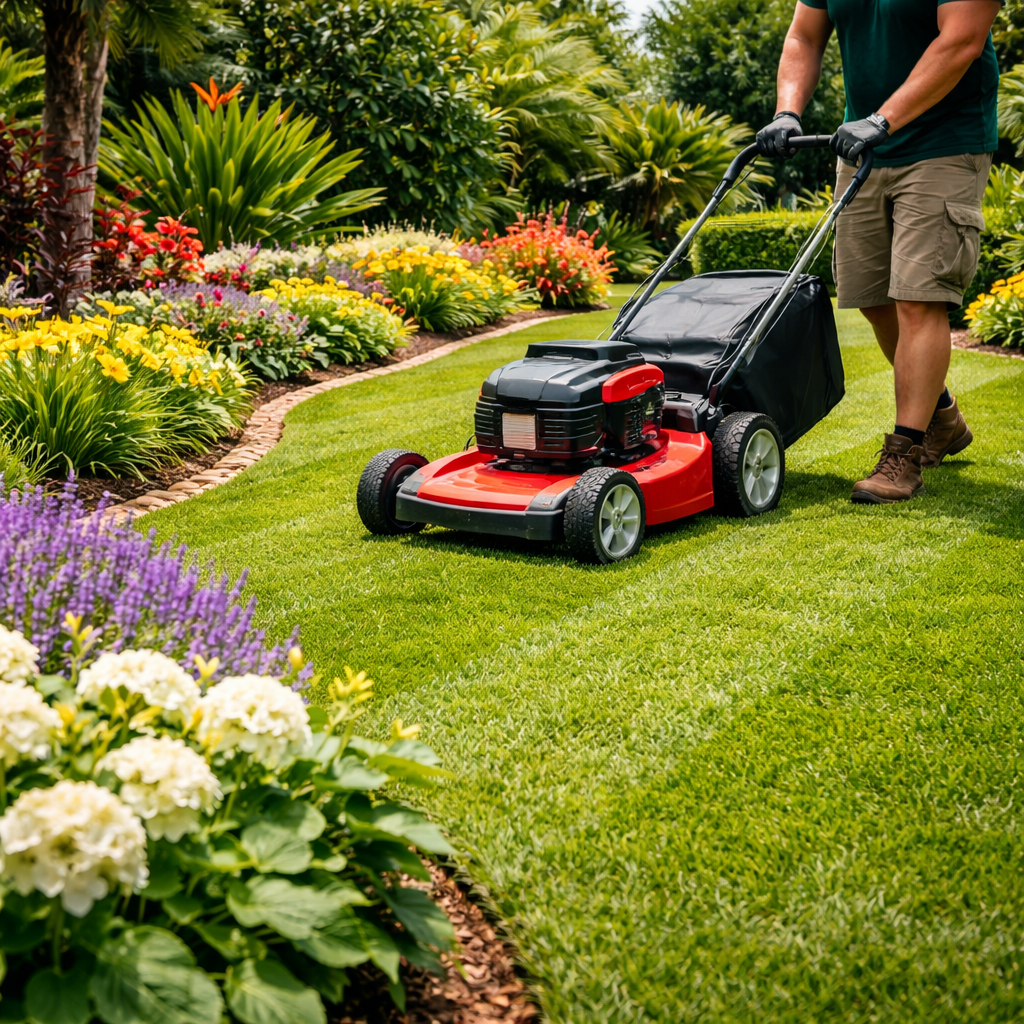 Lawn Mowing & Edging